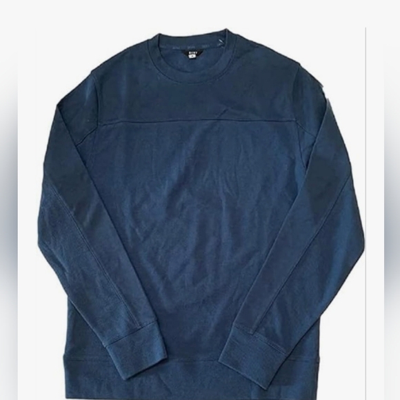 DKNY Men's Deep Blue Crewneck Shirt NWT - Picture 1 of 3